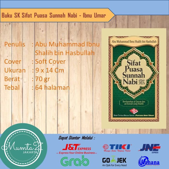 Buku Saku Sifat Puasa Sunnah Nabi Puasa Sunah Ibnu Umar Shopee Indonesia