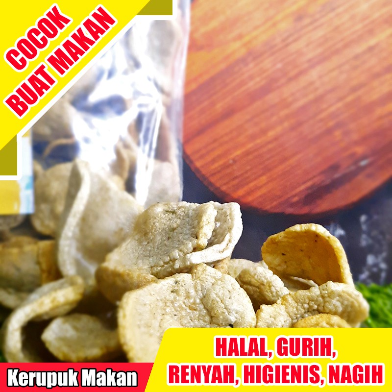 

KERUPUK MAKAN CEMILAN SNACK MAKANAN RINGAN RASA JENGKOL 145GR