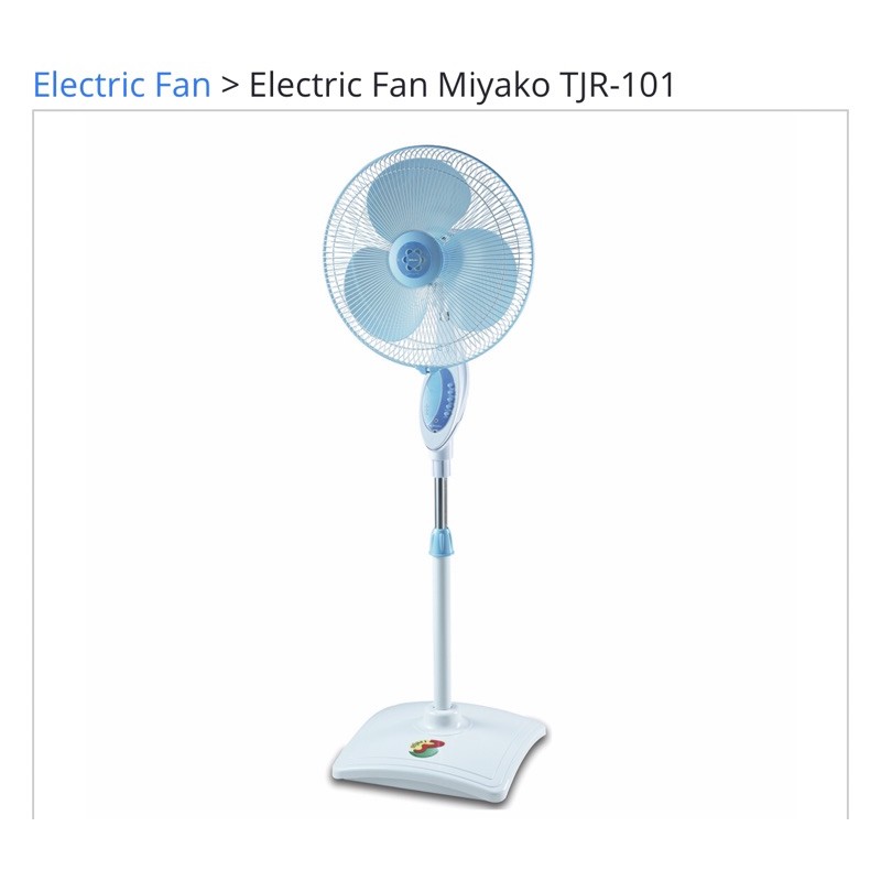 KIPAS ANGIN MIYAKO  3in1 TJR101