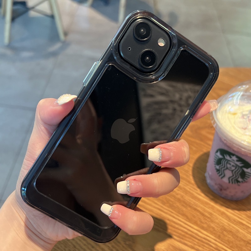 (2 Gen) Soft Case Tpu Transparan Untuk iPhone 14 13 12 11 Pro MAX XS MAX XR X 7 + 8 Plus