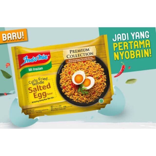 VIRALKAN Star Seller Ready Stock Indomie Indo Mie Goreng Salted Egg Telur Asin ( Limited Edition )