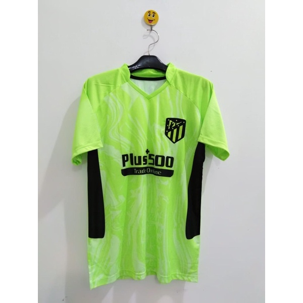 JERSEY BOLA MADRID AWAY HIJAU STABILO 2021 TERBARU