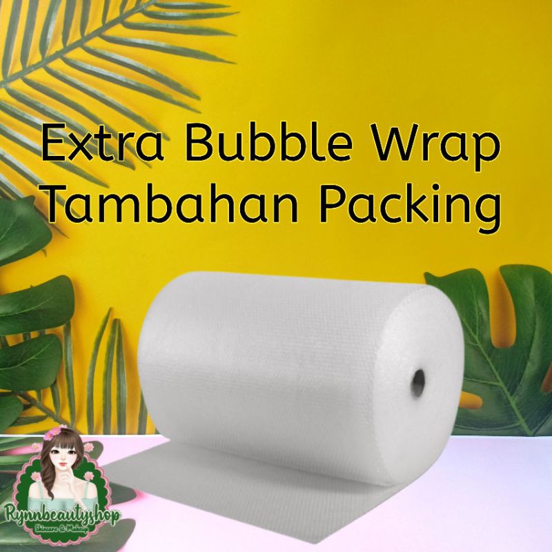 

Extra Bubble Wrap Tambahan Untuk Packing