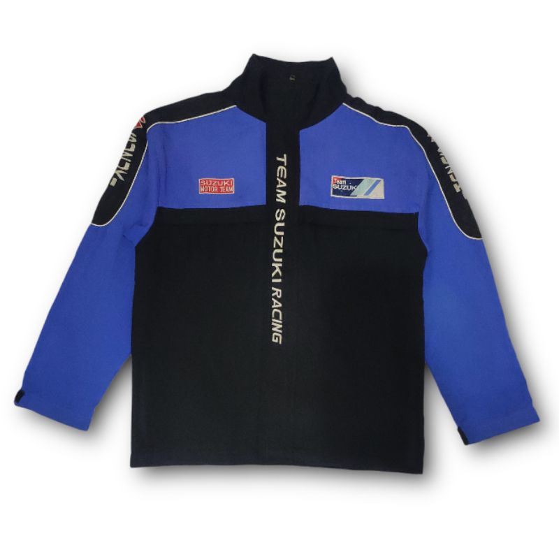 Suzuki Racing Jacket Size XL fit L / Jaket Motor Nascar Vintage Second FREE ONGKIR