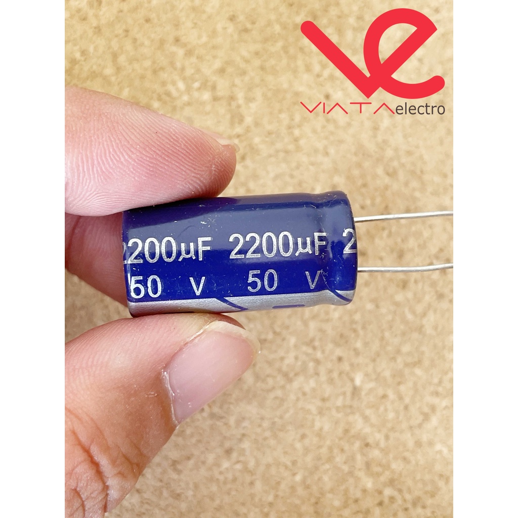 KAPASITOR ELCO 2200UF 50V (1 BUAH) KAPASITOR CAPACITOR ELKO KAPASITOR 2200 UF 50 V