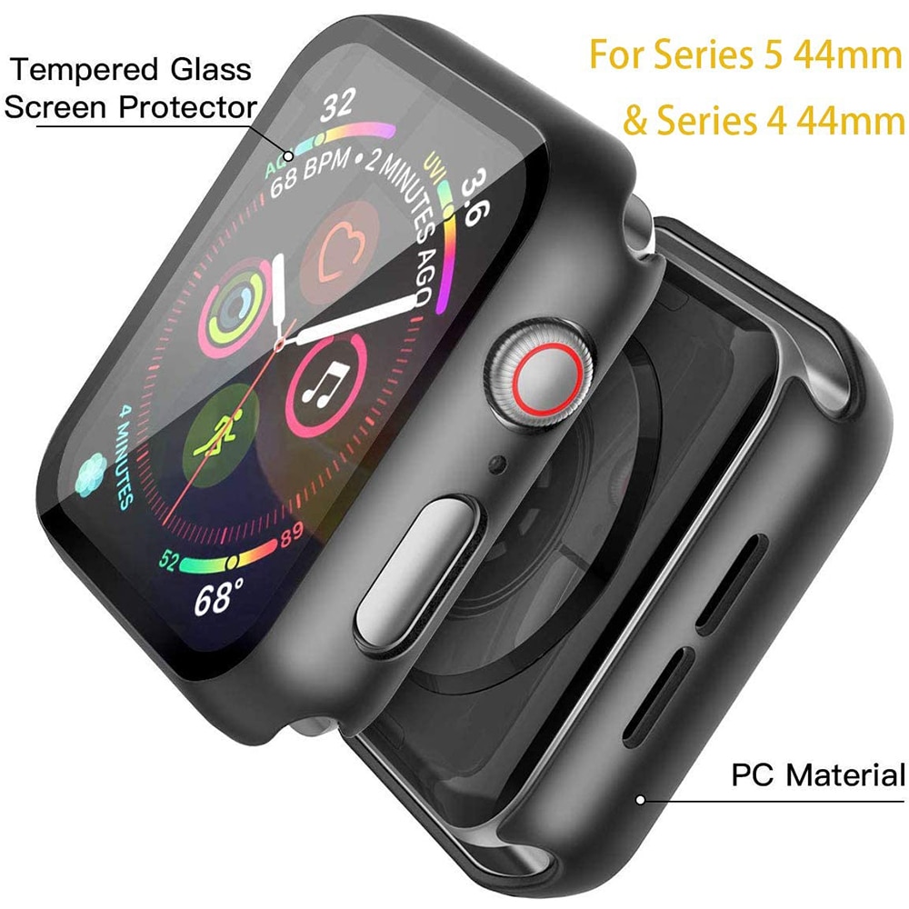 Case Bumper Pelindung Layar Apple Watch Seri 6 5 4 3 2 1 Se 38mm 40mm 42mm 44mm 38 40 42 44mm