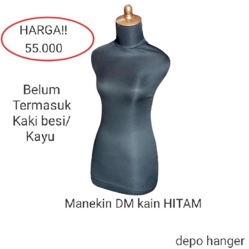 manekin Dm Kain/Patung setengah Badan kain