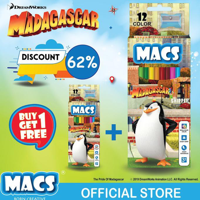 

Madagascar (12 colors) BUY 1 GET 1 FREE