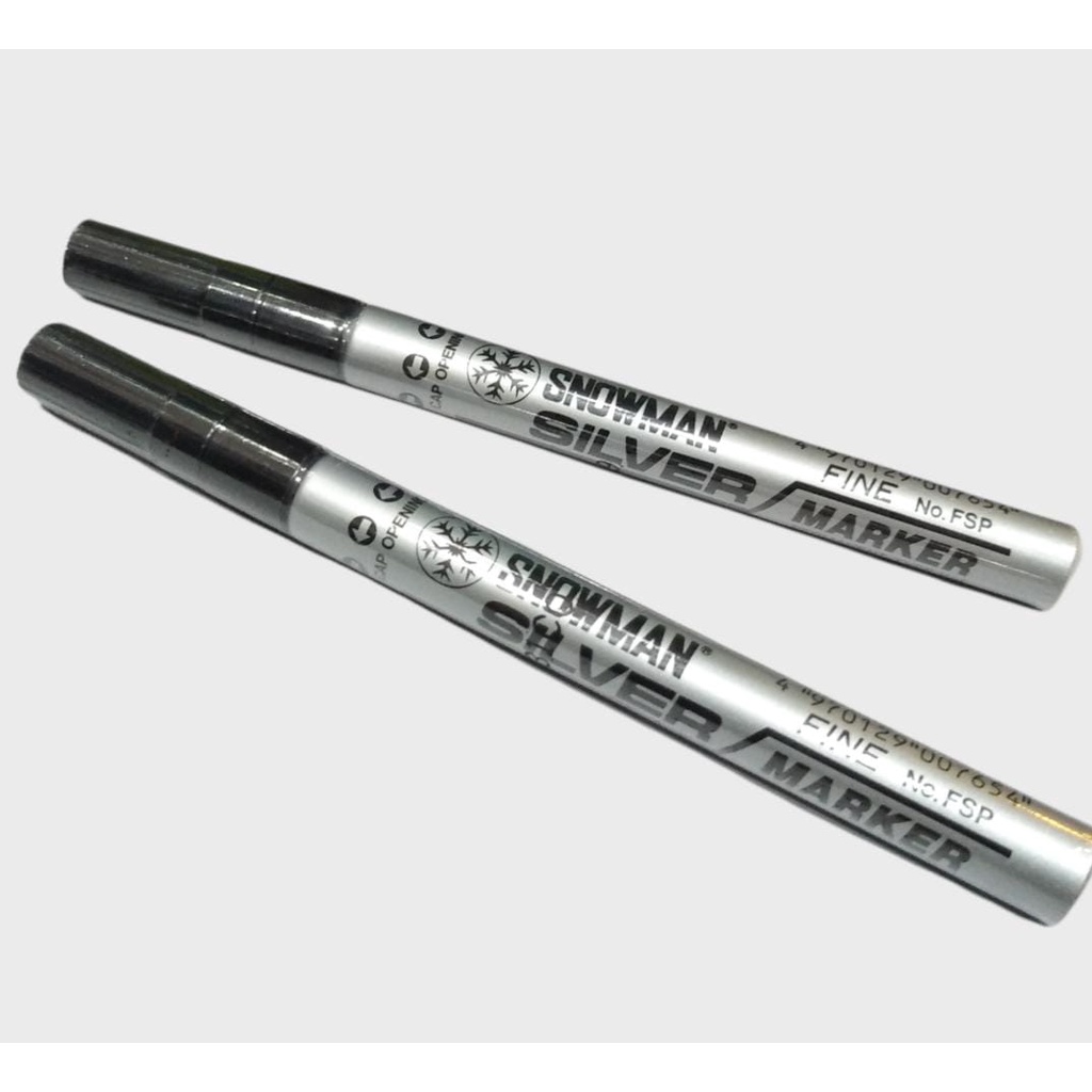 

SNOWMAN SPIDOL PERMANENT PAINT MARKER FSP SILVER