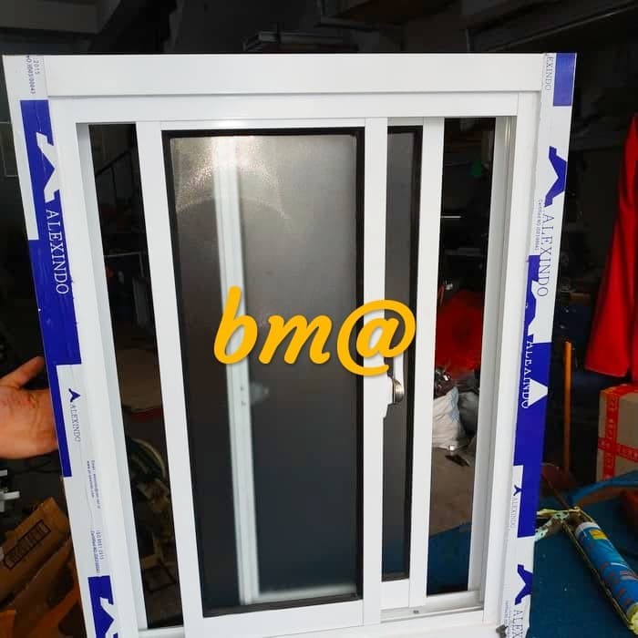 Jendela Aluminium Sliding Geser 60x60 Murah Promo Shopee Indonesia