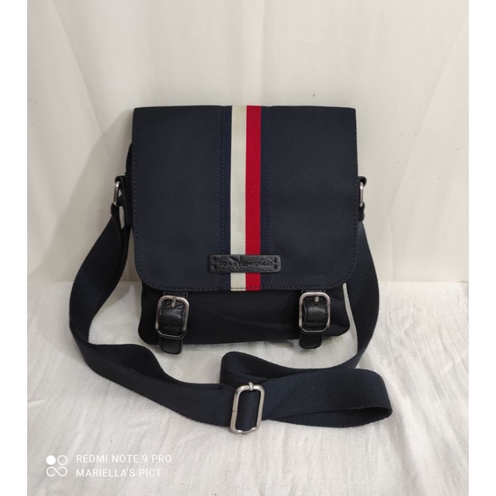 PRELOVED TAS SELEMPANG BRANDED PRIA TOMMY HILFIGER