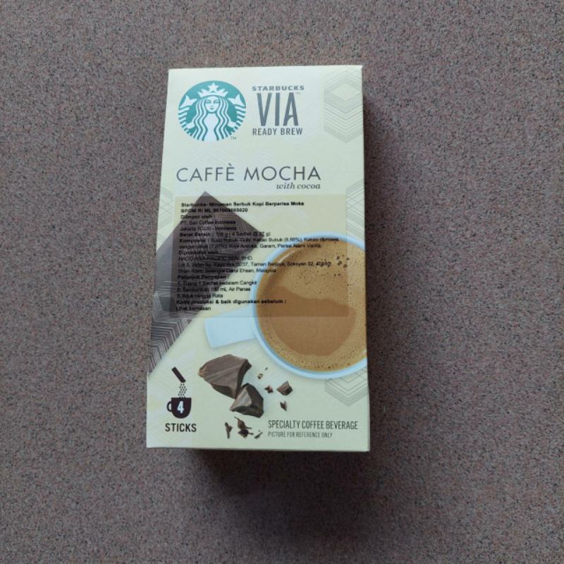 

Starbucks Via Caffe Mocha (SPECIAL PRICE)