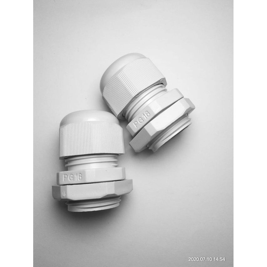 [DEV-9144] CABLE GLAND EWIG PG16 10-14MM PUTIH