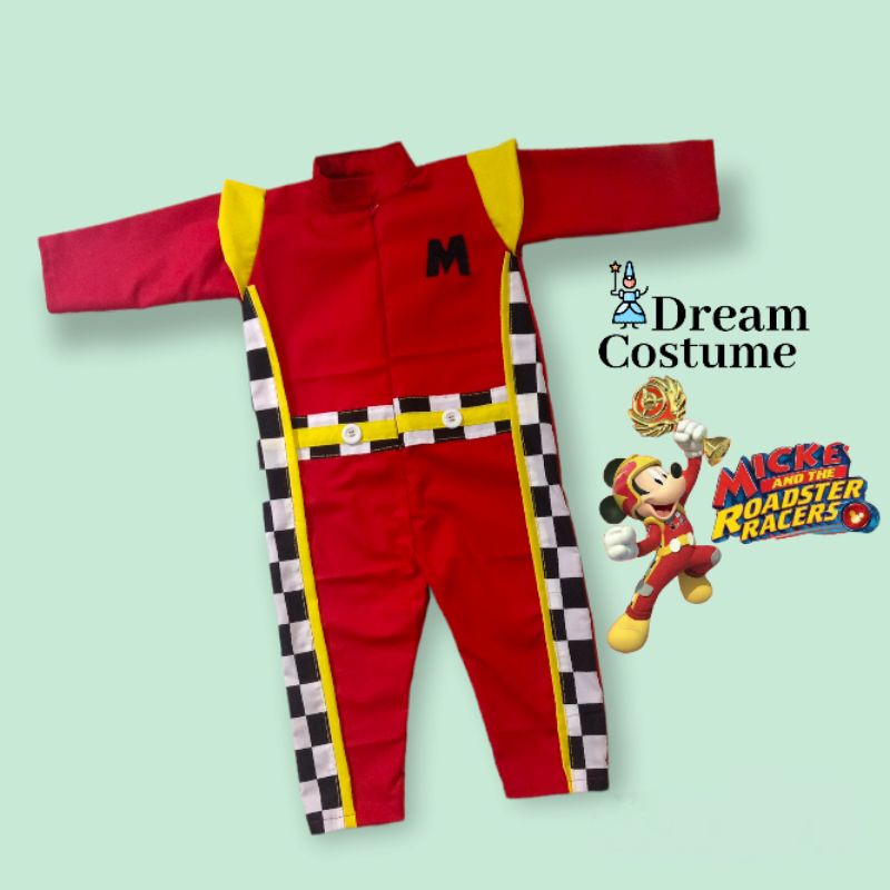 Kostum Mickey Roasters Racer