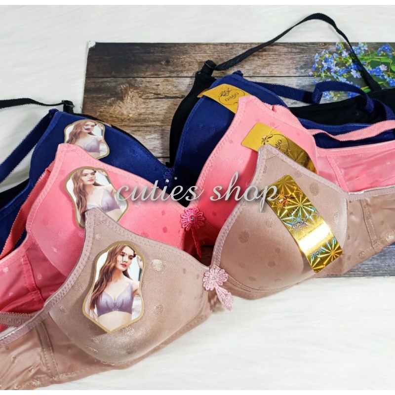 BRA SIMPLE NON KAWAT BUSA TIPIS, SIZE 36-42