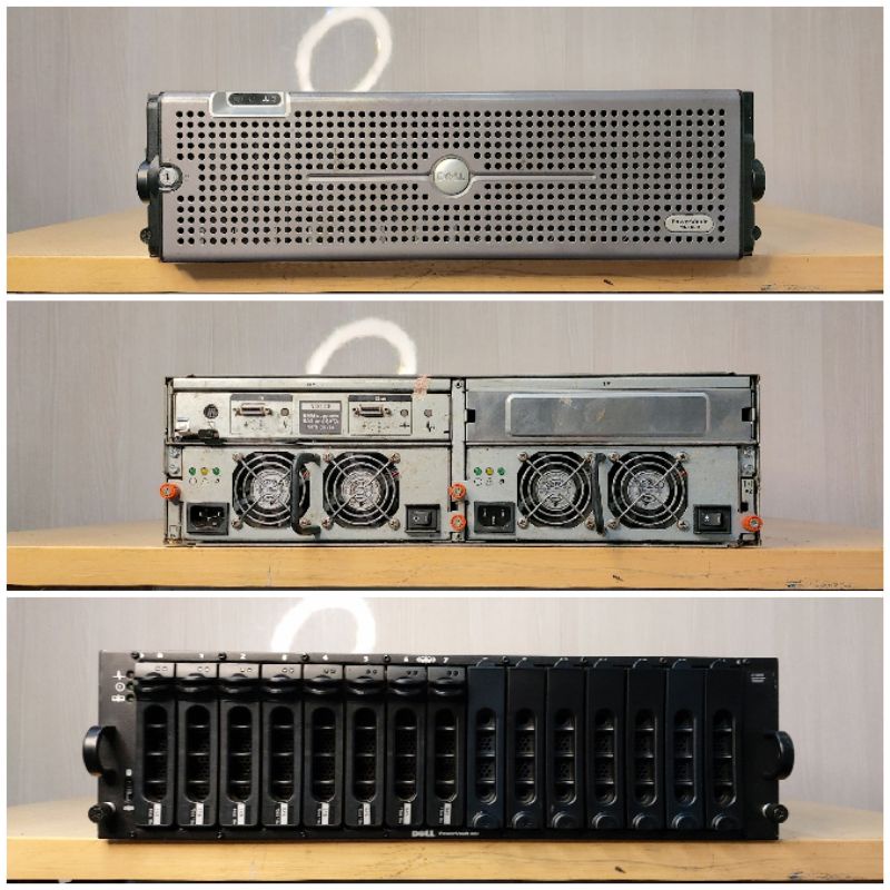 Storage Dell PowerVault MD1000Tanpa Hdd 15 Bay