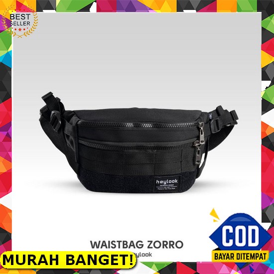 Tas Selempang Pria Premium Tas Slingbag Murah Sling Bag Cowok Waistbag Torch Messenger Sanmu Iron Gr