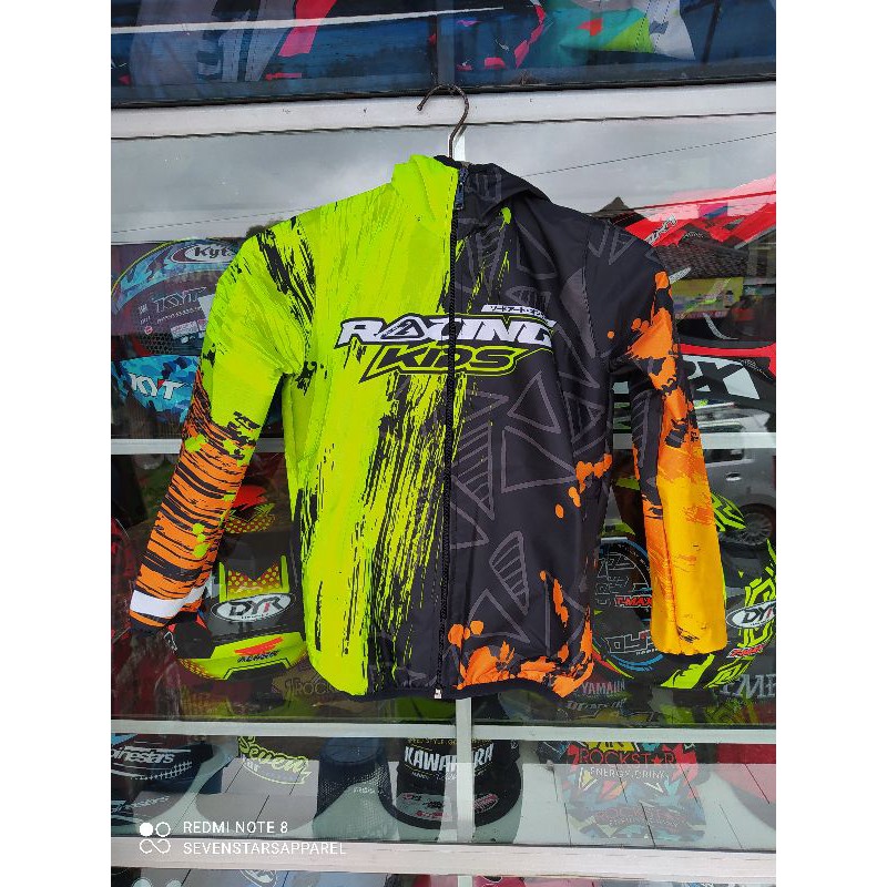 jaket racing anak