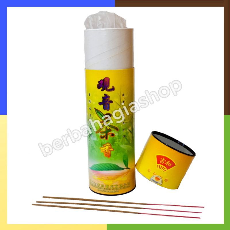 Hio Dupa Coklat Wangi Harum Daun Teh Taiwan Joss Sticks