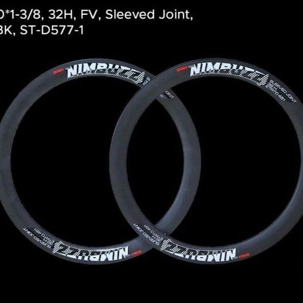 RIM VELG 20X1.38 SEPEDA LIPAT MINI VELO SYTE 32H D577-1 SEPASANG