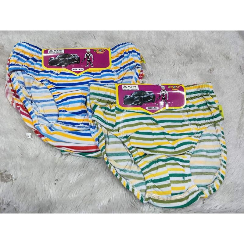 calana dalam anak laki-laki Agree isi 3 pcs - cd anak cowok - pakaian dalam - bikini for kids