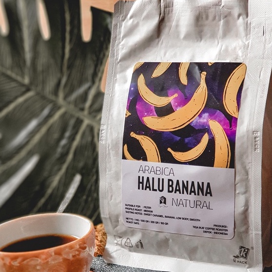 

KOPI ARABIKA HALU BANANA NATURAL - SINGLE ORIGIN / MANUAL BREW