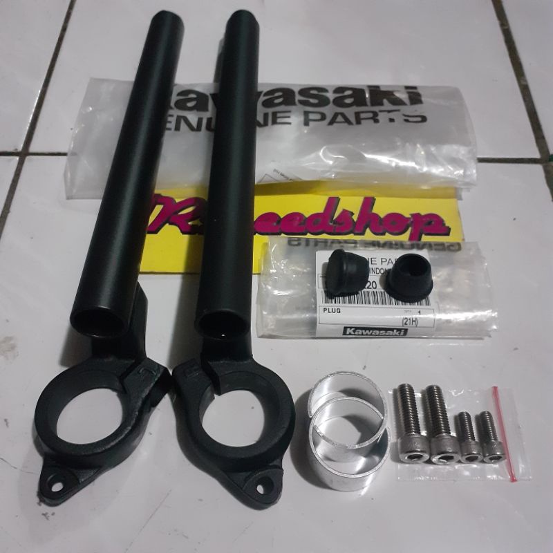 Stang stir kemudi model jepit yamaha Rz135 Rxz Rzr modifikasi Original kawasaki
