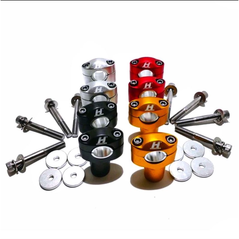 Raiser Peninggi Stang - Variasi Motor - KLX 150 - D-TRACKER - CRF 150 - VIXION R - NEW