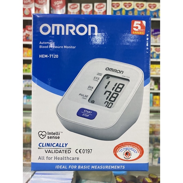 TENSIMETER DIGITAL OMRON HEM-7120 ORIGINAL / TENSI DIGITAL OMRON 7120  TENSI DARAH DIGITAL OMRON 712