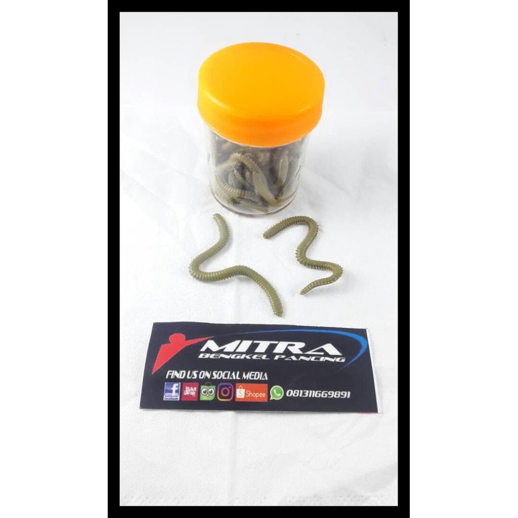 Promo Soft Lure Cacing Laut Hijau 25 Grm Best Seller