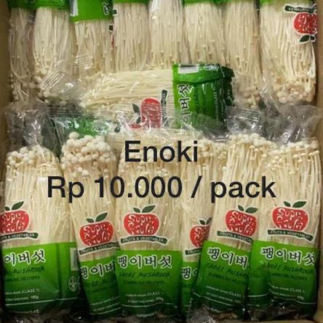 

Enoki Super Fresh dan Segar (Per Pack)