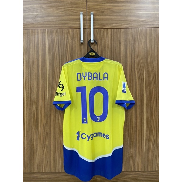 Jersey Original Juventus 3rd 2021/2022 Authentic HeatRdy Player Issue Dybala #10
