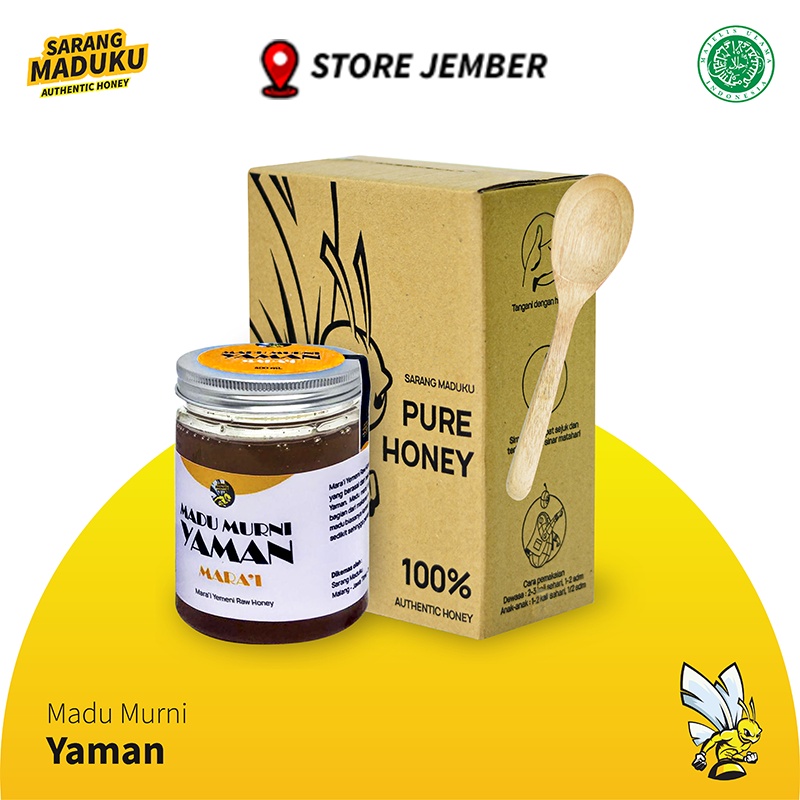 

Madu Murni Yaman Mara'i Premium Yemeni Pure Honey Asli 100%