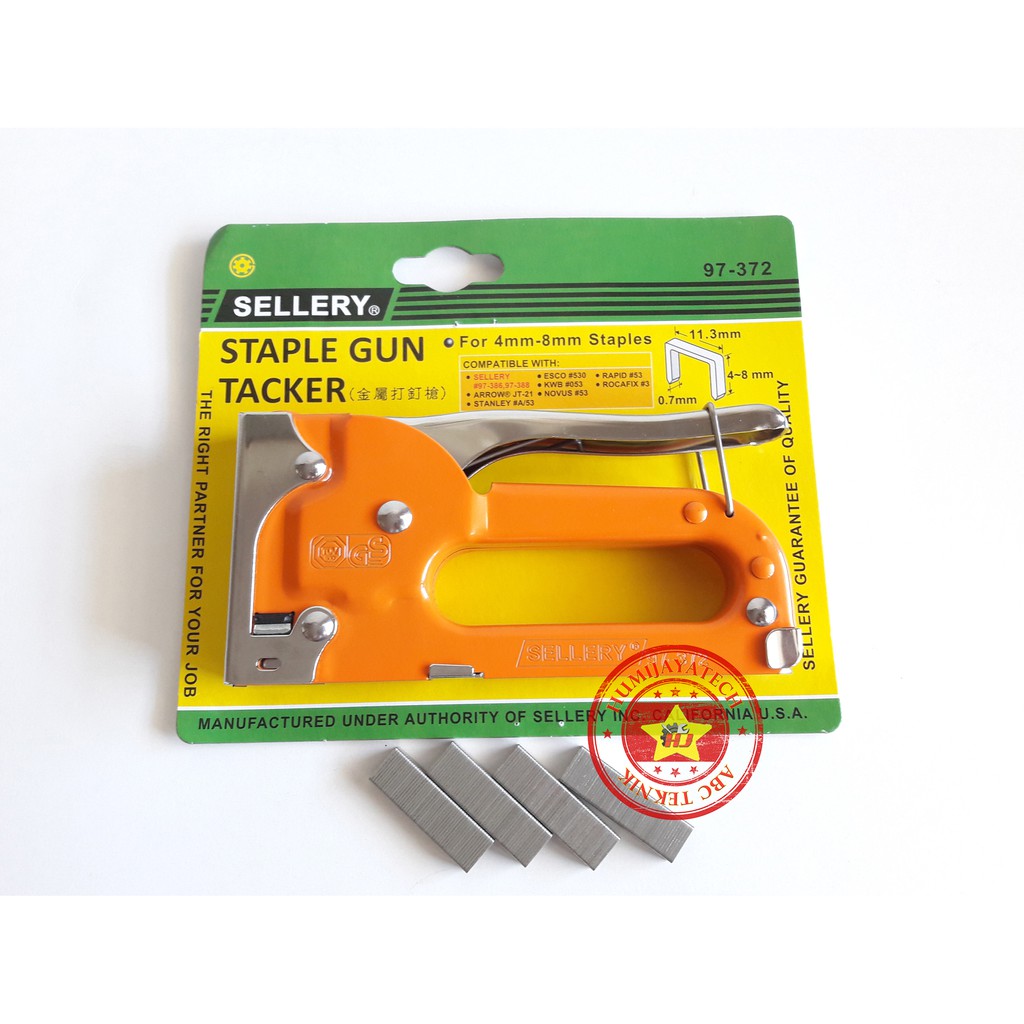 

Staples Tembak Sellery / Gun Tacker / Staples Tembak