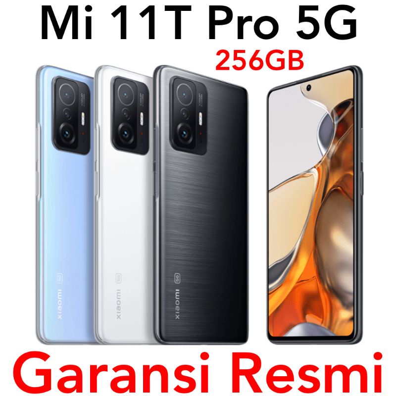 Xiaomi Mi 11T Pro 5G 256GB Garansi Resmi RAM 12GB  12/256 12GB/256GB 8/256