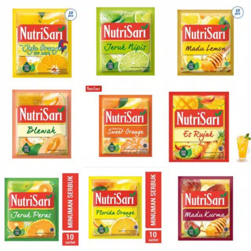 NUTRISARI SACHET 14gr x 10pc