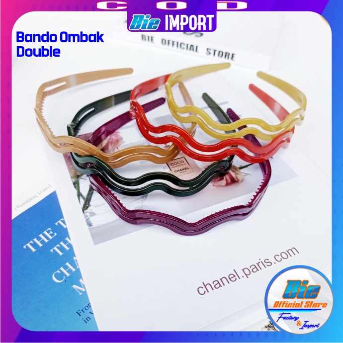 Bando Korea Ombak Double Impor Best Seller