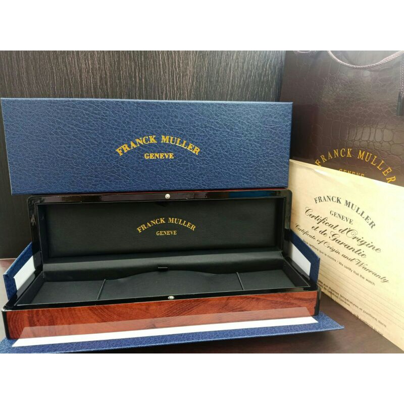 kotak jam tangan franck muller original fulset