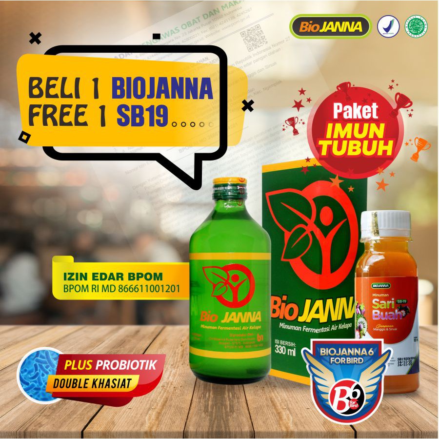 

BIOJANNA SUPER 300ML | METABOLISME | PENCERNAAN | HERBAL | BIOJANNA HERBAL | UNTUK MENJAGA IMUNITAS