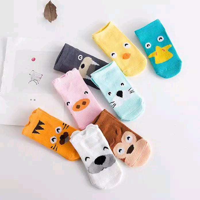 Kaos kaki Anak anti slip animal / baby socks / kaos kaki bayi / kaos kaki anak anak