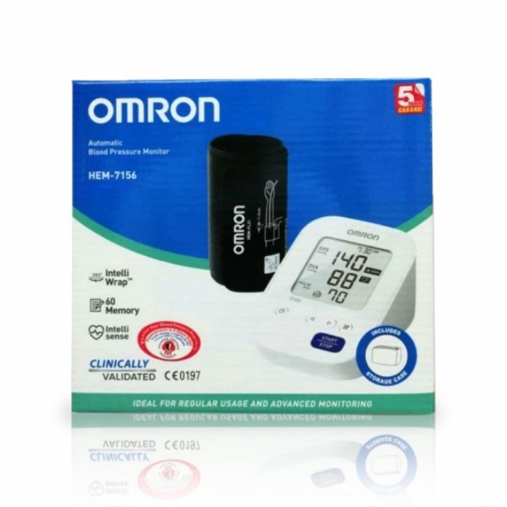 [Ready] Omron Tensimeter Digital HEM 7156 Connect Bluetooth/Tensimeter Omron HEM-7156 Bluetooth Mans