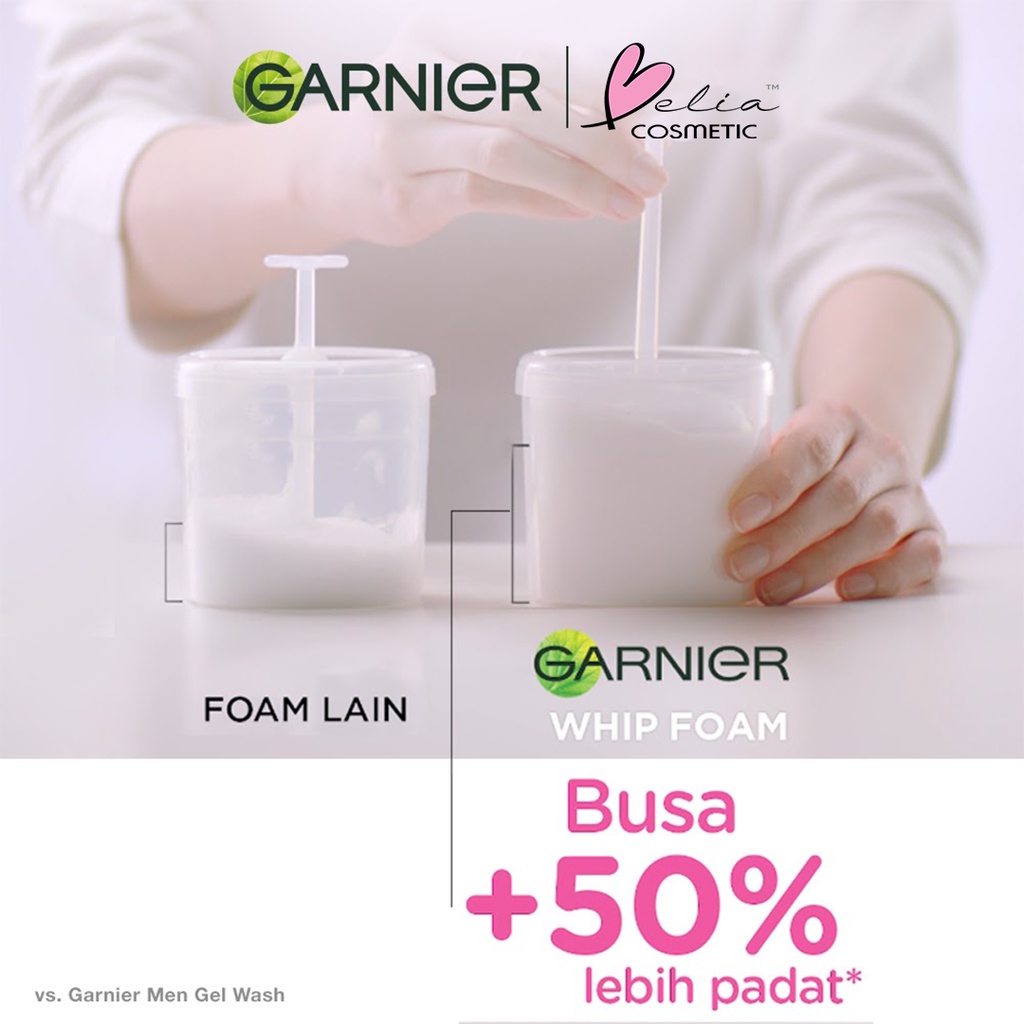 ❤ BELIA ❤ Garnier Sakura White Sakura Glow Pinkish Glow Foam | Hyaluron Whip Foam Sabun Cuci Muka Skin Care 50 100mL