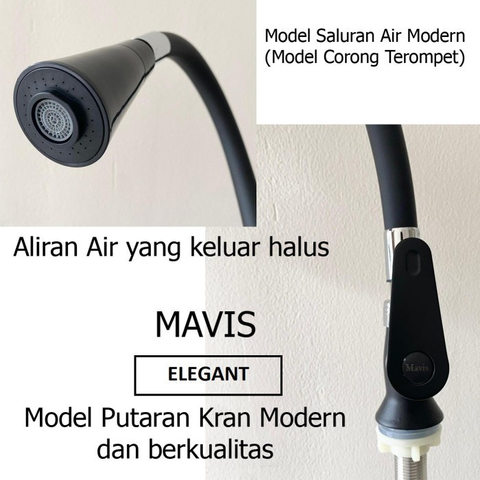 Keran Kran Air Leher Angsa Flexible Bak Cuci Piring Gelas Washtafel Meja Hitam Terompet Silver Bulat Wastafel Fleksibel