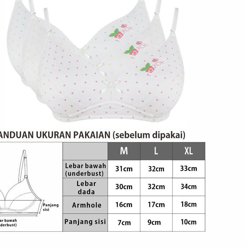 ✶ Nathalie Girls First Bra Kitty & Mermaid isi 1 Pcs NKM 3000 ☉