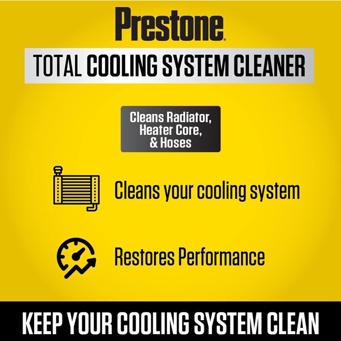 Prestone Radiator Flush + Cleaner 650mL Bersihkan Endapan Karat Kerak Pada System Pendingin