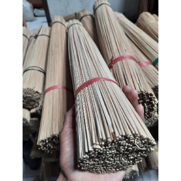 Jeruji bambu 1 ikat panjang 70cm D.2mm Lidi Sangkar Burung Bambu bukan fiber halus kuat