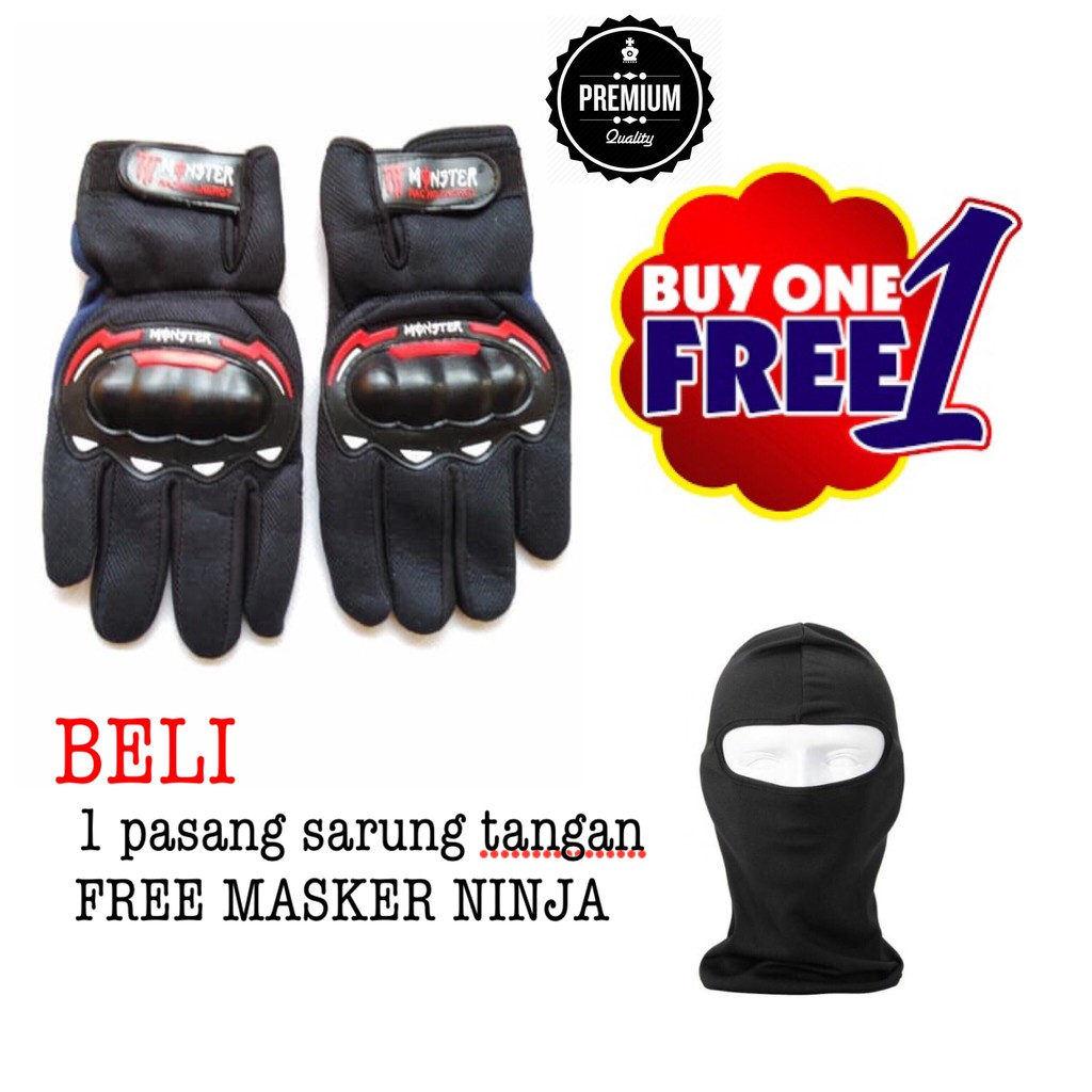 SARUNG TANGAN MOTOR BATOK