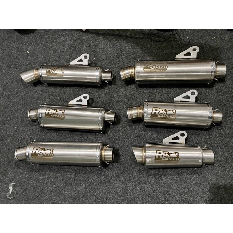 Knalpot Rez Speed Silencer Polos Silencer Only Nmax Aerox Mio Vario Beat R15 CBR 150 CB150 dll-3