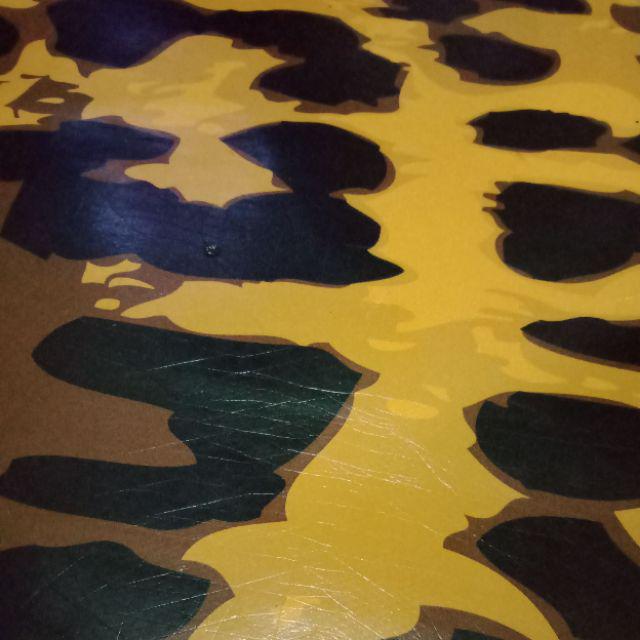 Kain Marble Cornskin Meteran Motif Bunga