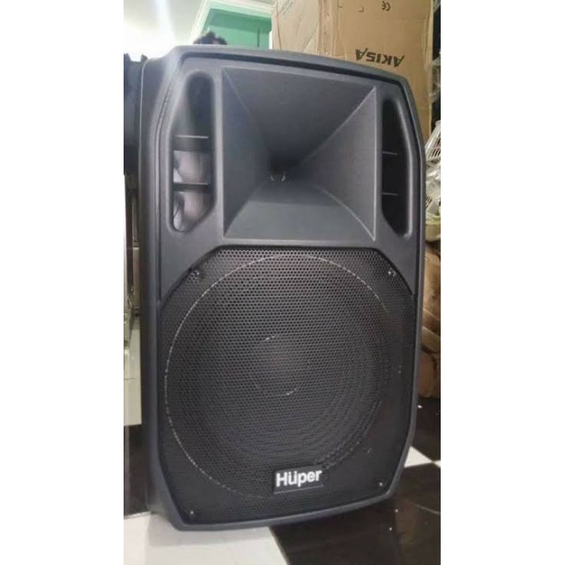 SPEAKER AKTIF HUPER AK15 15 INCH HARGA sepasang 1 set